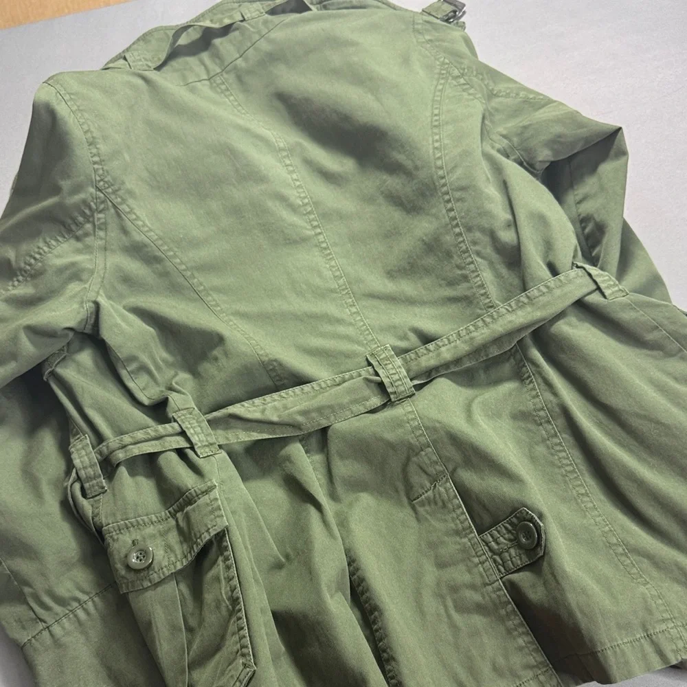 Forever 21 Olive Utility 100% cotton Jacket Size M‎